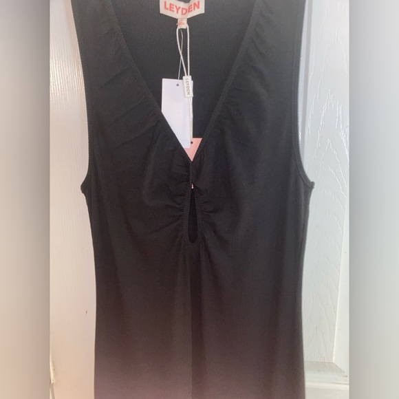 Leyden Black Long Dress - Picture 2 of 2